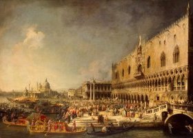 Arrivée à Venise du comte de Gergy, ambassadeur de France