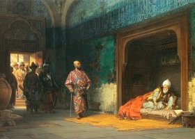 Le sultan Bayezid fait prisonnier par Timour